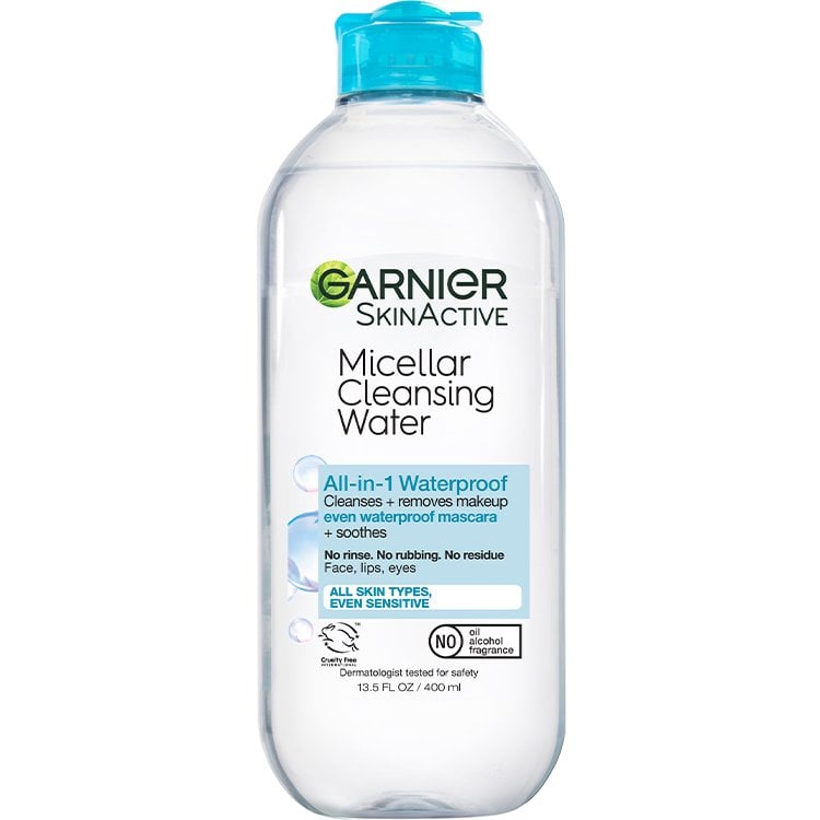 Front view of Blue Cap Cleansing Water All-in-1, All Skin Types