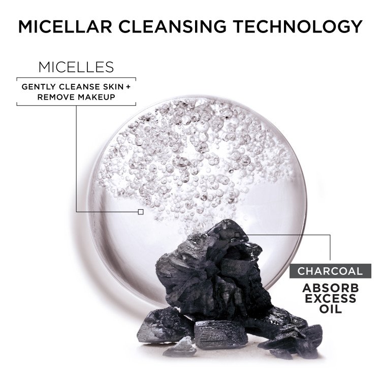 Garnier Micellar Cleansing Water features micellar cleansing technology