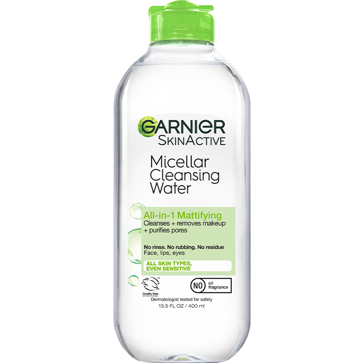 Micellar Cleansing Water Makeup Remover Oily Skin Garnier
