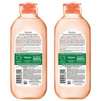 Garnier Micellar Peeling Cleansing Water with 1% PHA and Glycolic Acid back pack shot