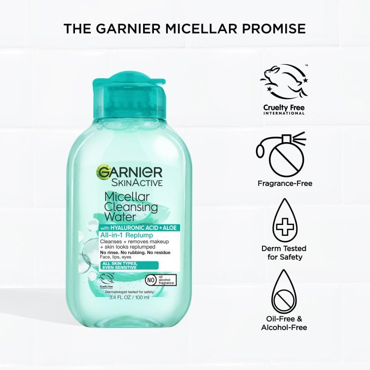 Cruelty-free, fragrance-free, derm tested for safety, oil-free and alcohol-free
