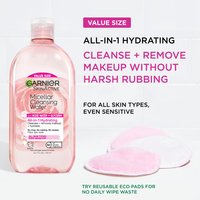 Value size – cleanse and remove makeup without harsh rubbing