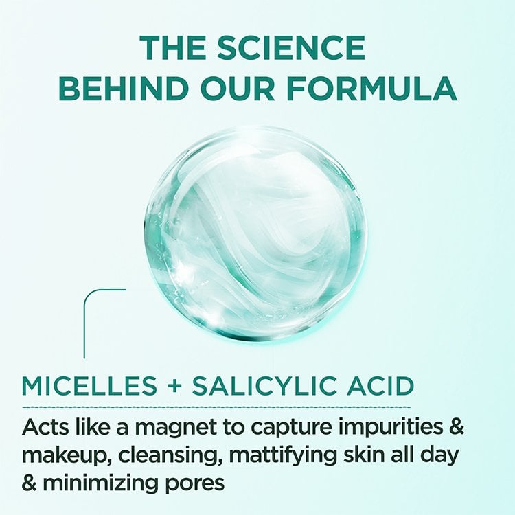 Formula made of micelles + salicylic acid