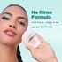 No rinse formula for face, lips, & eyes