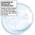 Close-up illustration of a water droplet with micelle particles, captioned "Powered by Micellar Technology" to explain dirt and makeup removal.