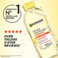 Garnier is America’s No. 1 micellar brand with over 100,000 five star reviews.
