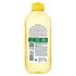 A visual of the back of the Garnier Micellar Cleansing Water bottle, in the Vitamin C variant. This micellar water is for dull, uneven skin.