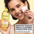 The Garnier Micellar Cleansing Water + Vitamin C removes makeup, gently cleanses, and brightens skin. This micellar water is perfect for dull and uneven skin.