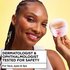 The Garnier Micellar + Vitamin C is dermatologist and ophthalmologist tested for safety for use on face, eyes, and lips.