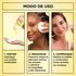 The Garnier Micellar Water + Vitamin C can be applied in 3 simple steps: pour onto a pad, press pad to skin, and wipe away to see proof on pad!