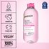 The Garnier Micellar Water All-in-1 is a cruelty-free product and is oil-free, alcohol-free, and fragrance-free. This product bottle is made of 100% recycled plastic. Garnier Micellar Water All-in-1 also received the Seal of Acceptance™ from National Eczema Association.