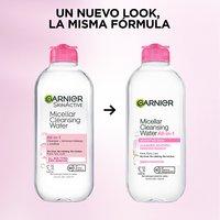 The Garnier Micellar Water All-in-1 makeup remover has a new look, with the same formula you love.
