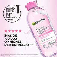Garnier is America’s No. 1 micellar brand with over 100,000 five star reviews.