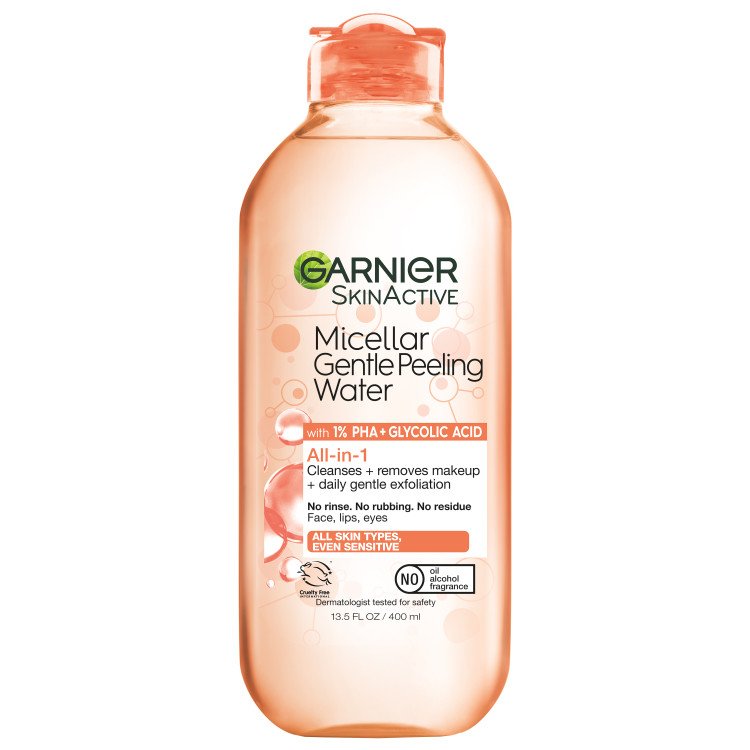 Garnier Micellar Peeling Cleansing Water with 1% PHA and Glycolic Acid