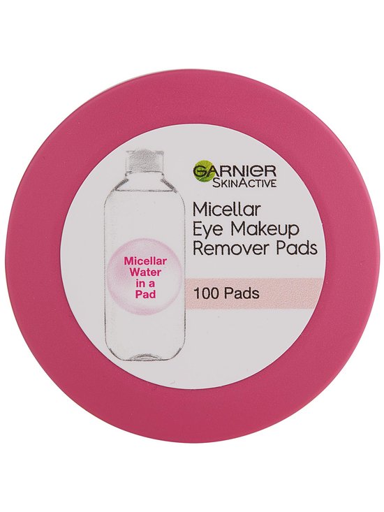 Micellar Eye Makeup Remover Cotton Pads Garnier SkinActive