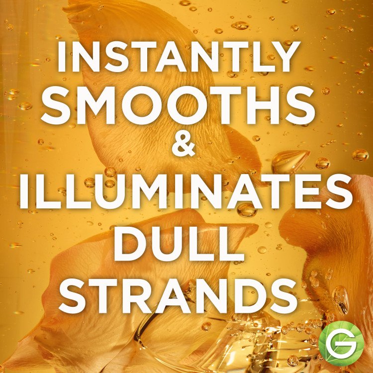Garnier Whole Blends Illuminating Shampoo instantly smooths & illuminates dull strands