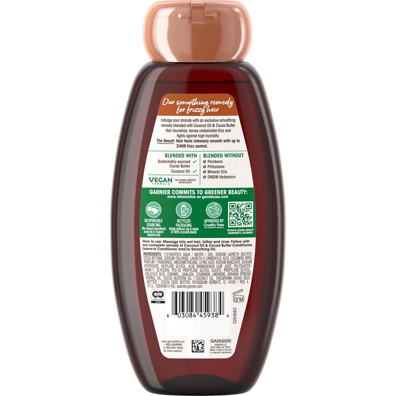 Coco Cocoa Smoothing Shampoo back