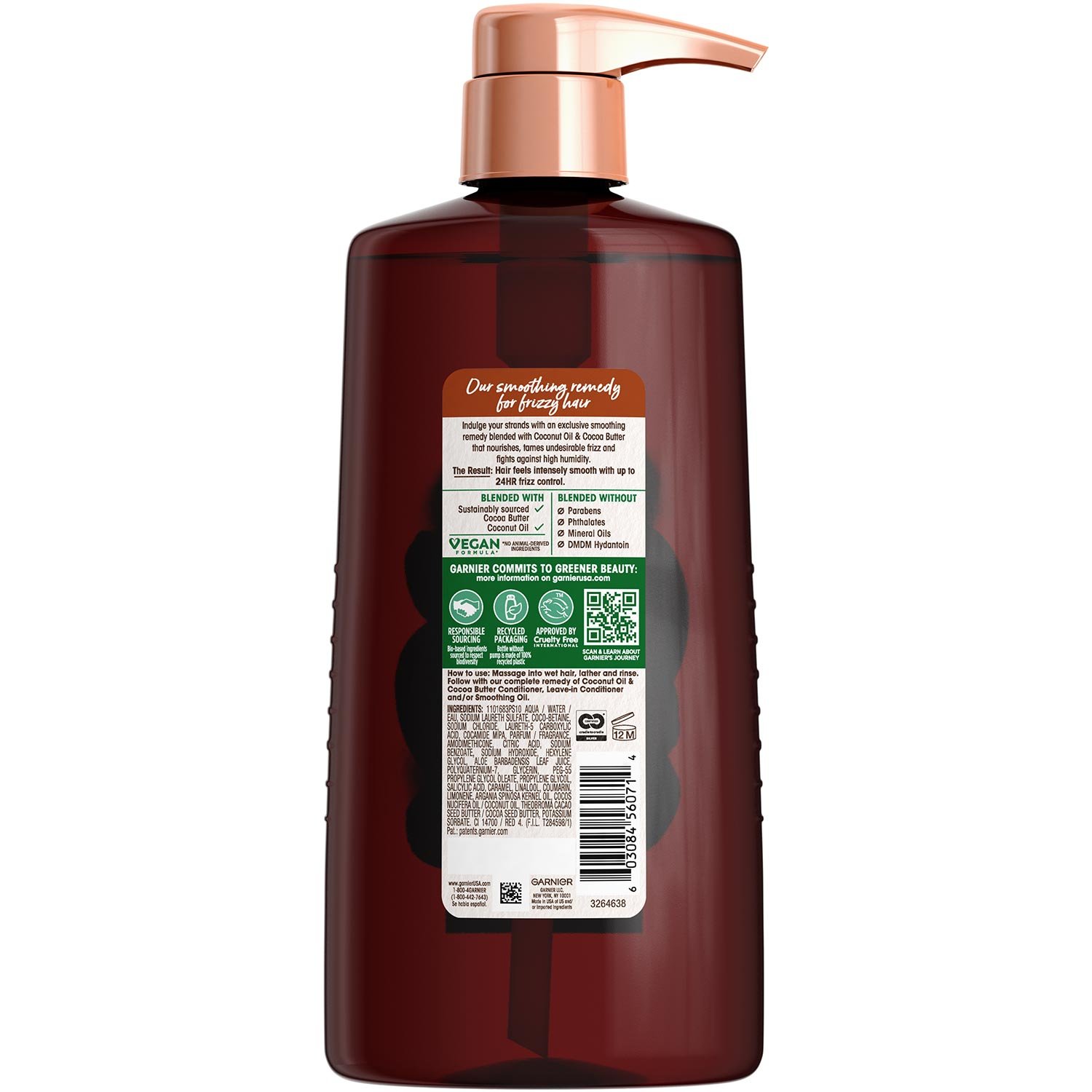 Coco Cocoa Smoothing Shampoo back