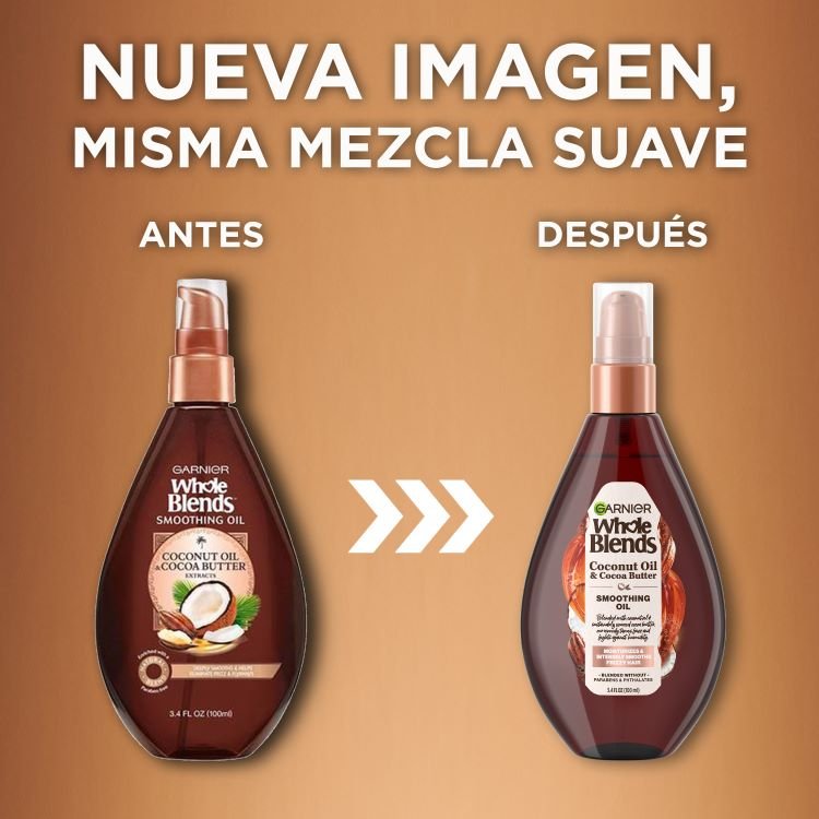 Whole Blends Coco Cocoa smoothing oil new look, same blend