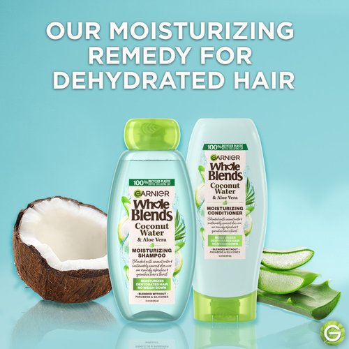 Whole Blends Coconut Water & Aloe Vera Refreshing Shampoo - Garnier