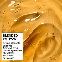 The Garnier Whole Blends Honey Treasures Hair Honey Jelly does not contain drying alcohols, silicones, artificial dyes, phtalates, parabens, or petroleum.