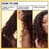The Garnier Whole Blends Honey Treasures Hair Honey Jelly can be used on wet or damp hair to support hair styling.