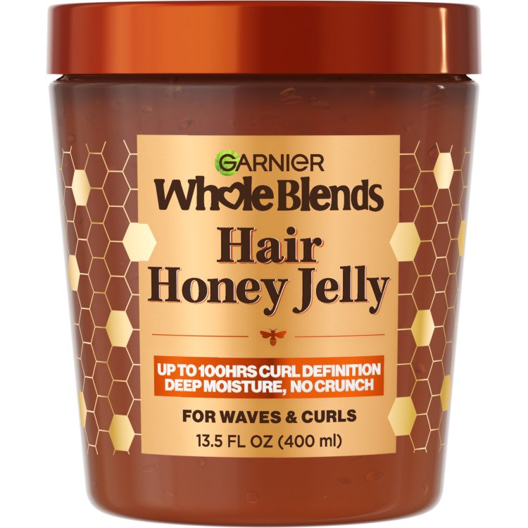 Front Pack of Hair Honey Jelly for Defining Waves and Curls