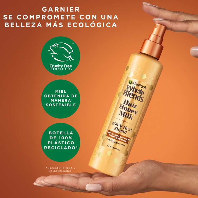 Garnier commits to Greener Beauty: Cruelty-free, Sustainably-sourced Honey, 100% Recycled Bottle*