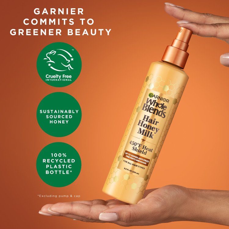 Garnier commits to Greener Beauty: Cruelty-free, Sustainably-sourced Honey, 100% Recycled Bottle*