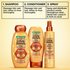 The Garnier Whole Blends Honey Treasures collection features a shampoo and conditioner that complement the Repairing Milk Honey Spray. The spray can be used as the last step in a routine following a shampoo and conditioner.