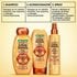 The Garnier Whole Blends Honey Treasures collection features a shampoo and conditioner that complement the Repairing Milk Honey Spray. The spray can be used as the last step in a routine following a shampoo and conditioner.