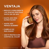 Hair Honey Repairing Serum benefits include visible reduction in split ends, more moisture, and less breakage