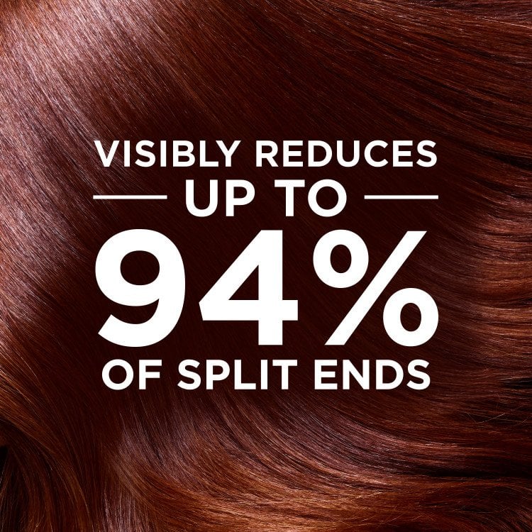 Visibly reduces up to 94% of split ends