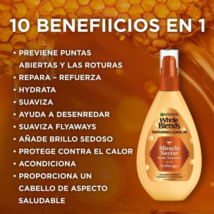 Whole Blends Honey Treasures Miracle Nectar 10 benefits in 1