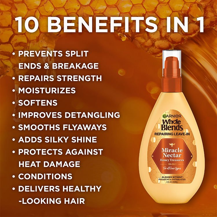 Whole Blends Honey Treasures Miracle Nectar 10 benefits in 1