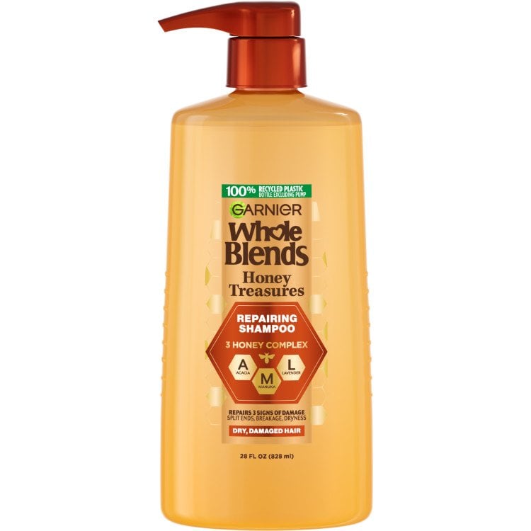 Front of pack for Honey Treasures Repairing Shampoo 28oz