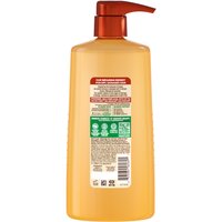 Back of pack for Honey Treasures Repairing Shampoo 28oz