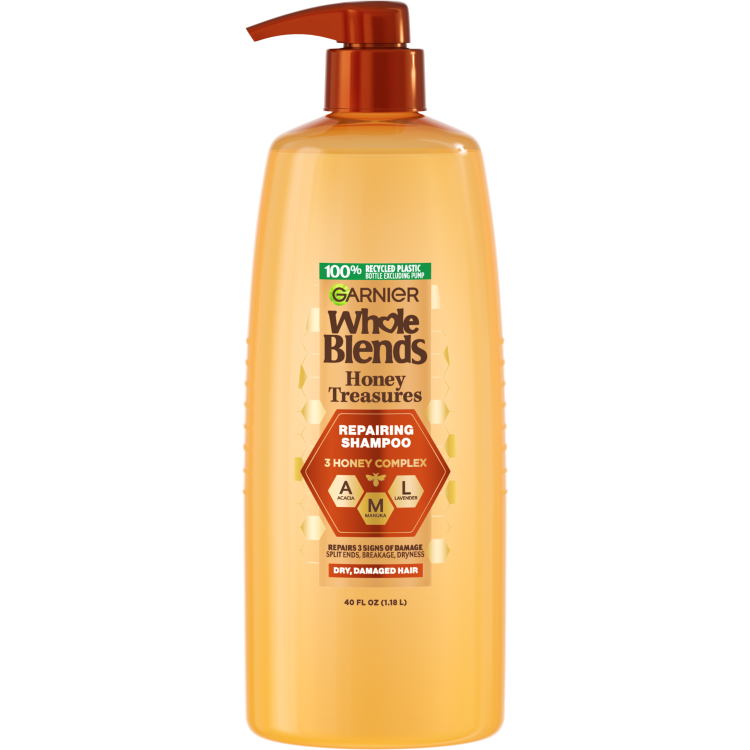 Honey Treasures Repairing Shampoo for Dry Damaged Hair Garnier