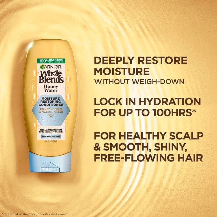 Deeply restores moisture and locks in hydration