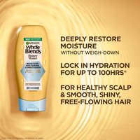 Graphic: Deeply restores moisture with no weighdown for dry hair and scalp