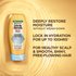 Graphic: Deeply restores moisture with no weighdown for dry hair and scalp