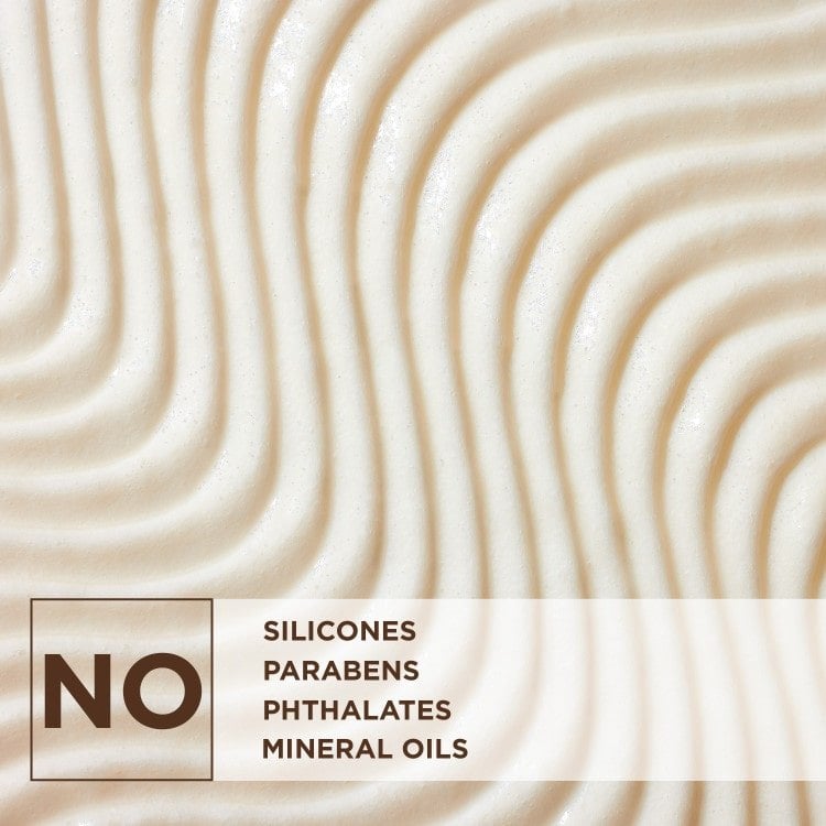 Formula contains no silicones, parabens, phthalates, or mineral oils