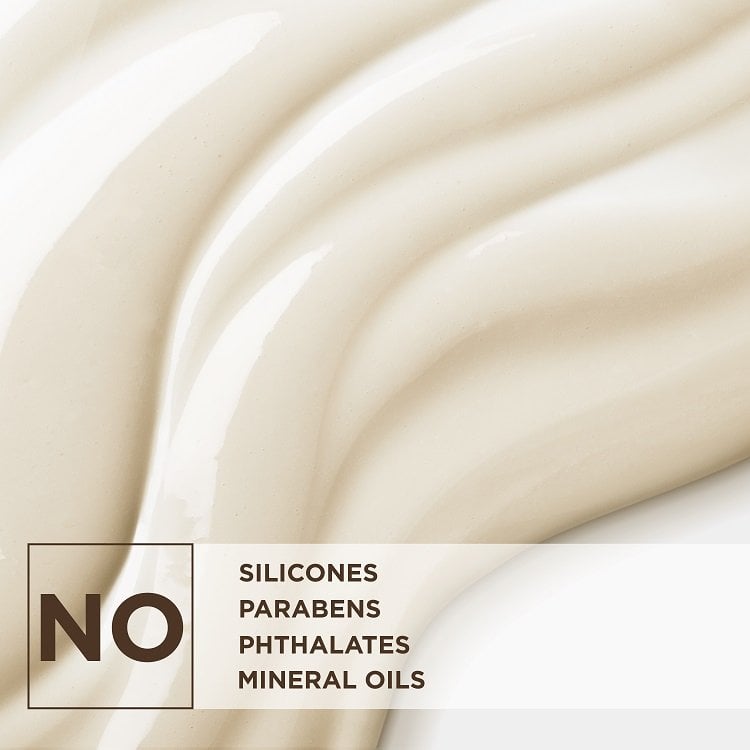Formula contains no silicones, parabens, phthalates, or mineral oils