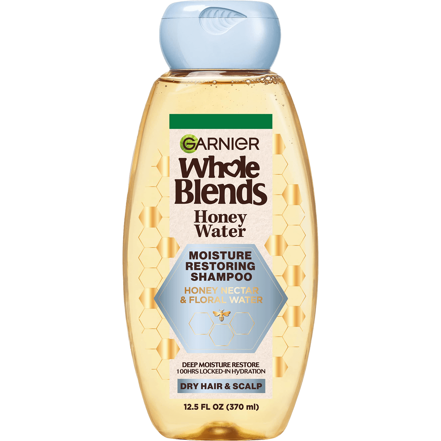 Front of Pack of Whole Blends Honey Water Shampoo