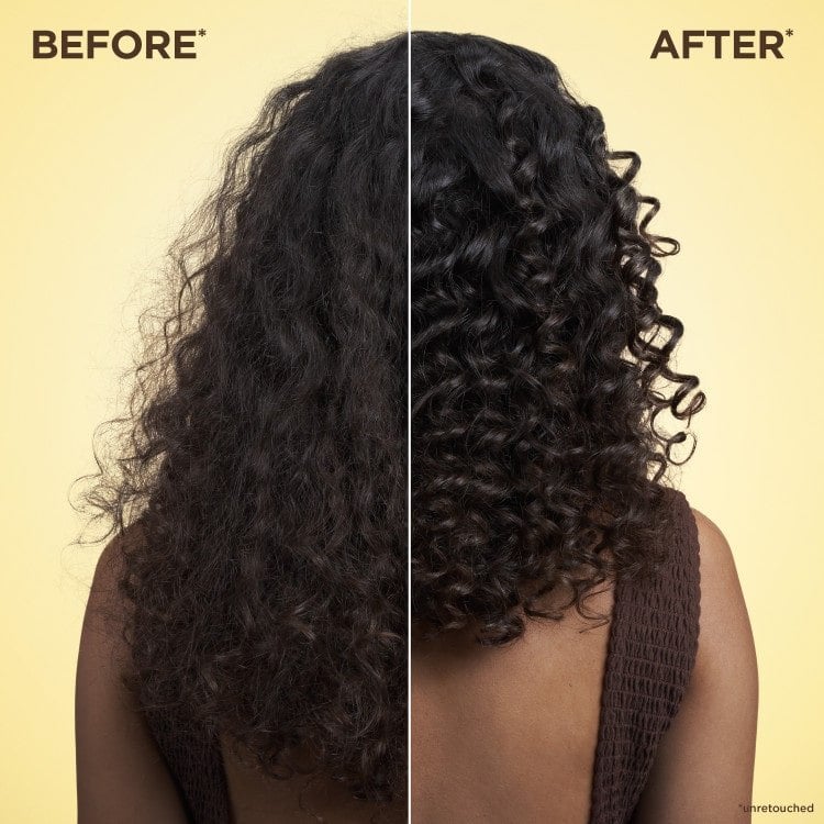 Before & After Using Whole Blends Honey Water Shampoo