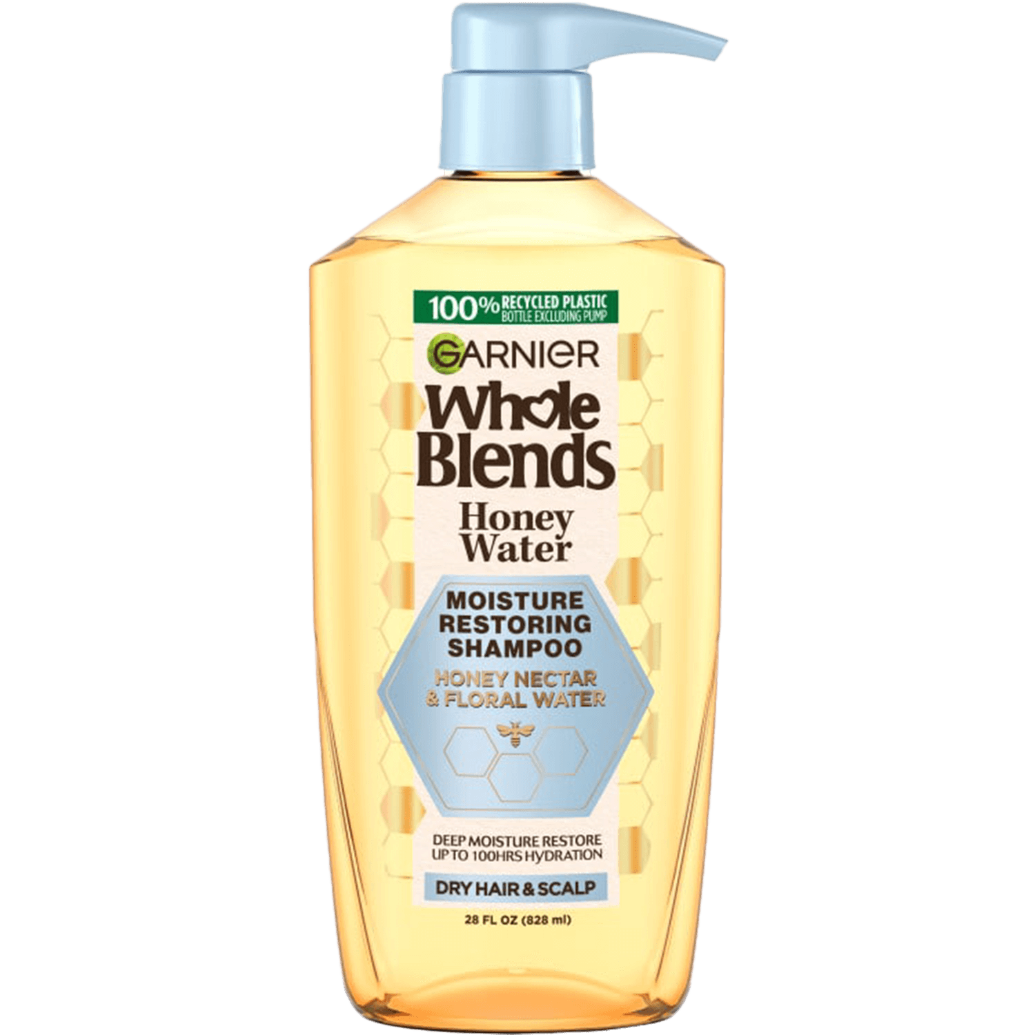 Front of Pack of Whole Blends Honey Water Shampoo