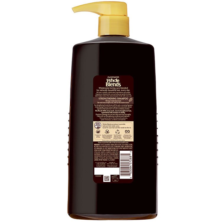 Whole Blends Ginger Recovery Shampoo 28 floz back