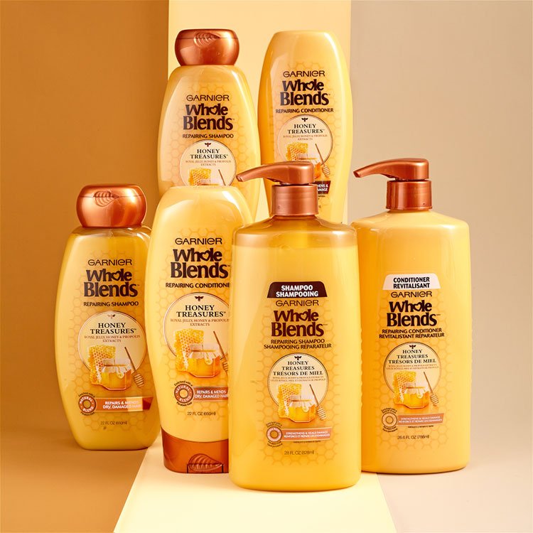 Honey Treasures Repairing Conditioner Repair Damaged Hair Garnier