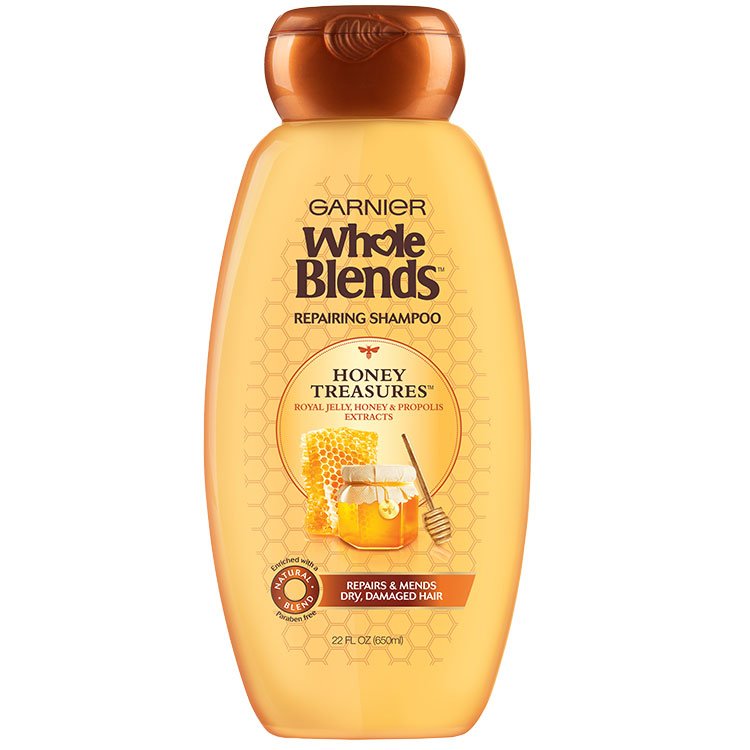 Whole Blends Honey Treasure Shampoo 22 floz front