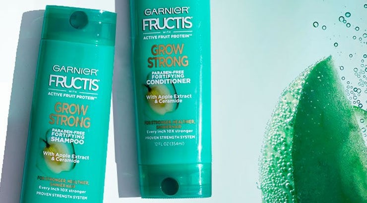 Grow Strong For Strong Healthy Shiny Hair Garnier Fructis
